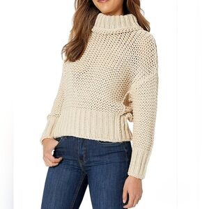 Free People My Only Sunshine Chunky Beige Sweater,  Pre-loved in EC